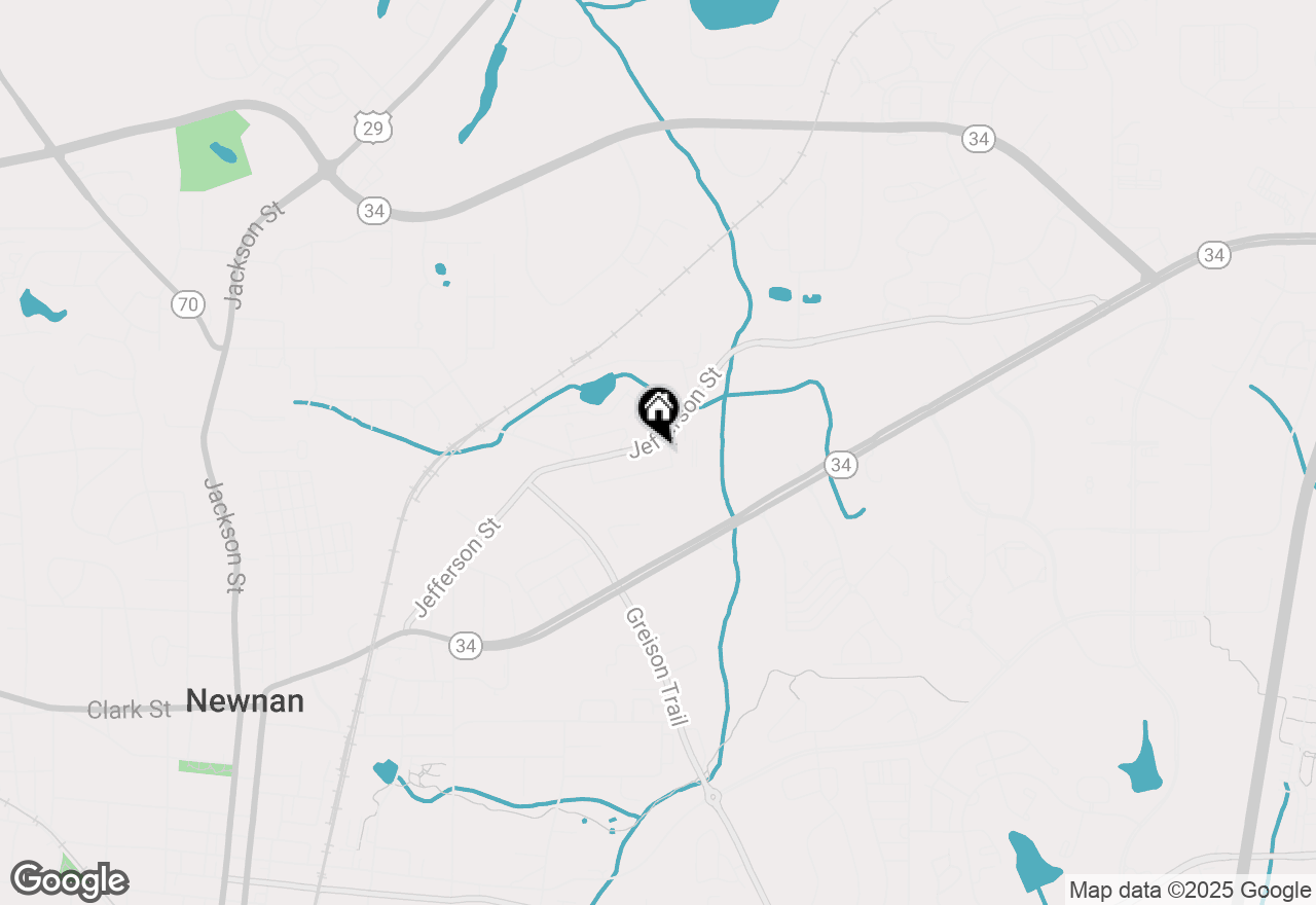 Map of 11 Main Street, Newnan, GA 30263