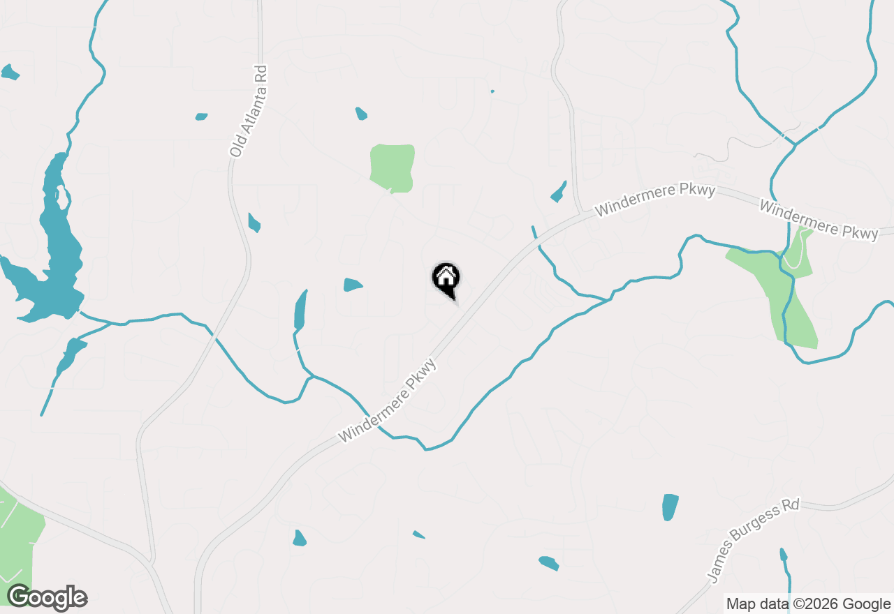 Map of 4505 Hedgewood Drive, Cumming, GA 30041