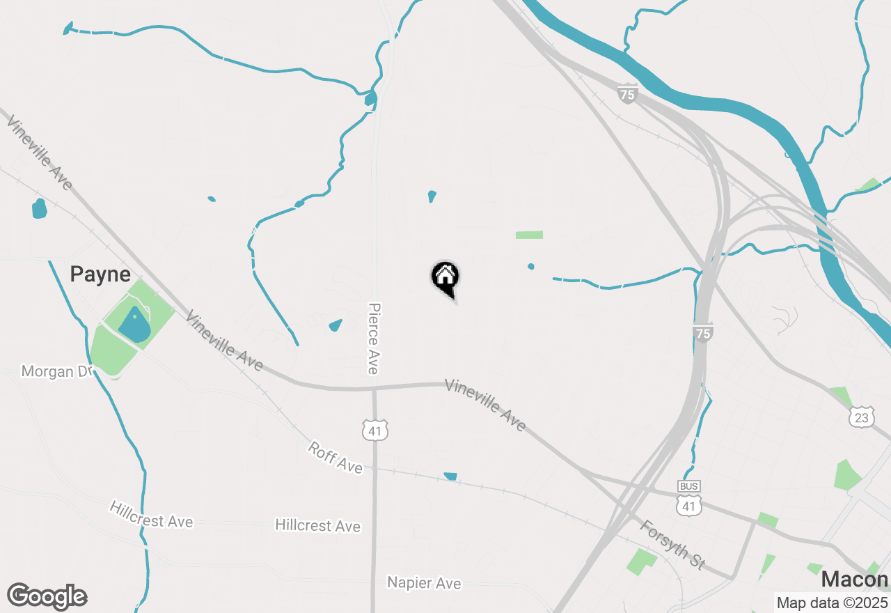 Map of 261 Calloway Drive, Macon, GA 31204