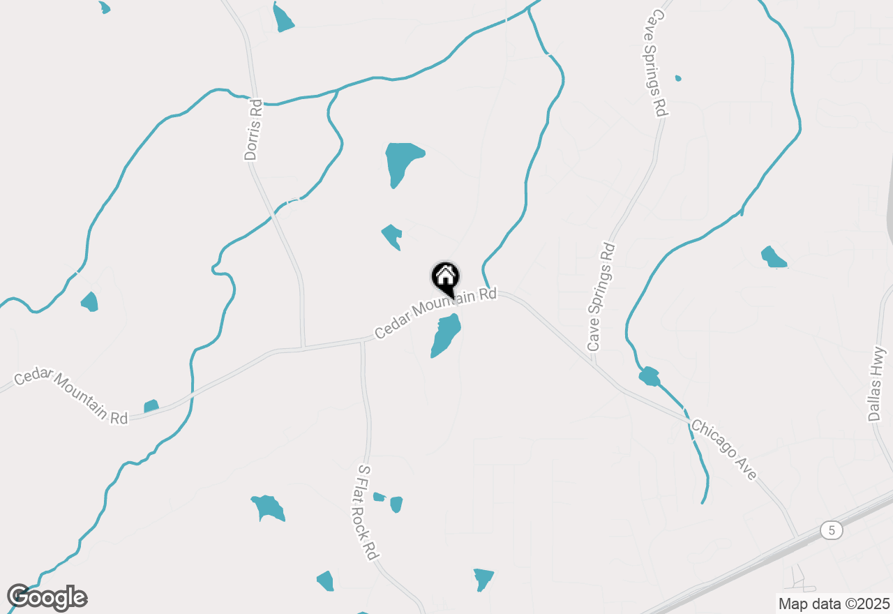 Map of 6111 Cedar Mountain Road, Douglasville, GA 30134