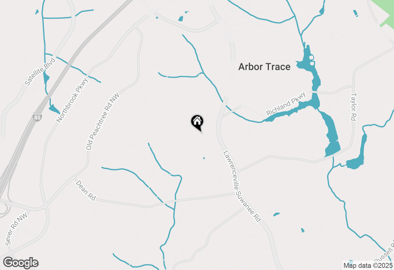 Map of 612 Kenridge Way, Suwanee, GA 30024