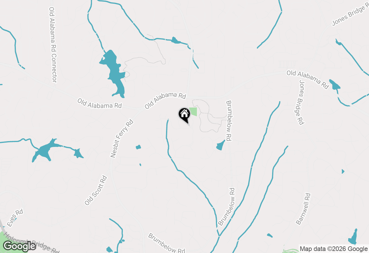 Map of 3085 Leeds Garden Lane, Alpharetta, GA 30022