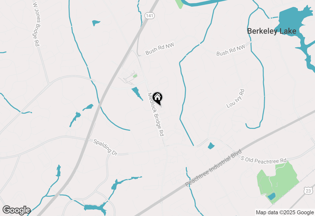 Map of 3529 Compass Rose Drive, Peachtree Corners, GA 30092