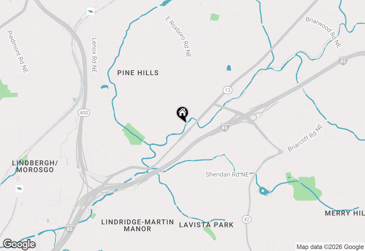 Map of 1685 Dunwoody Place Ne, Atlanta, GA 30324