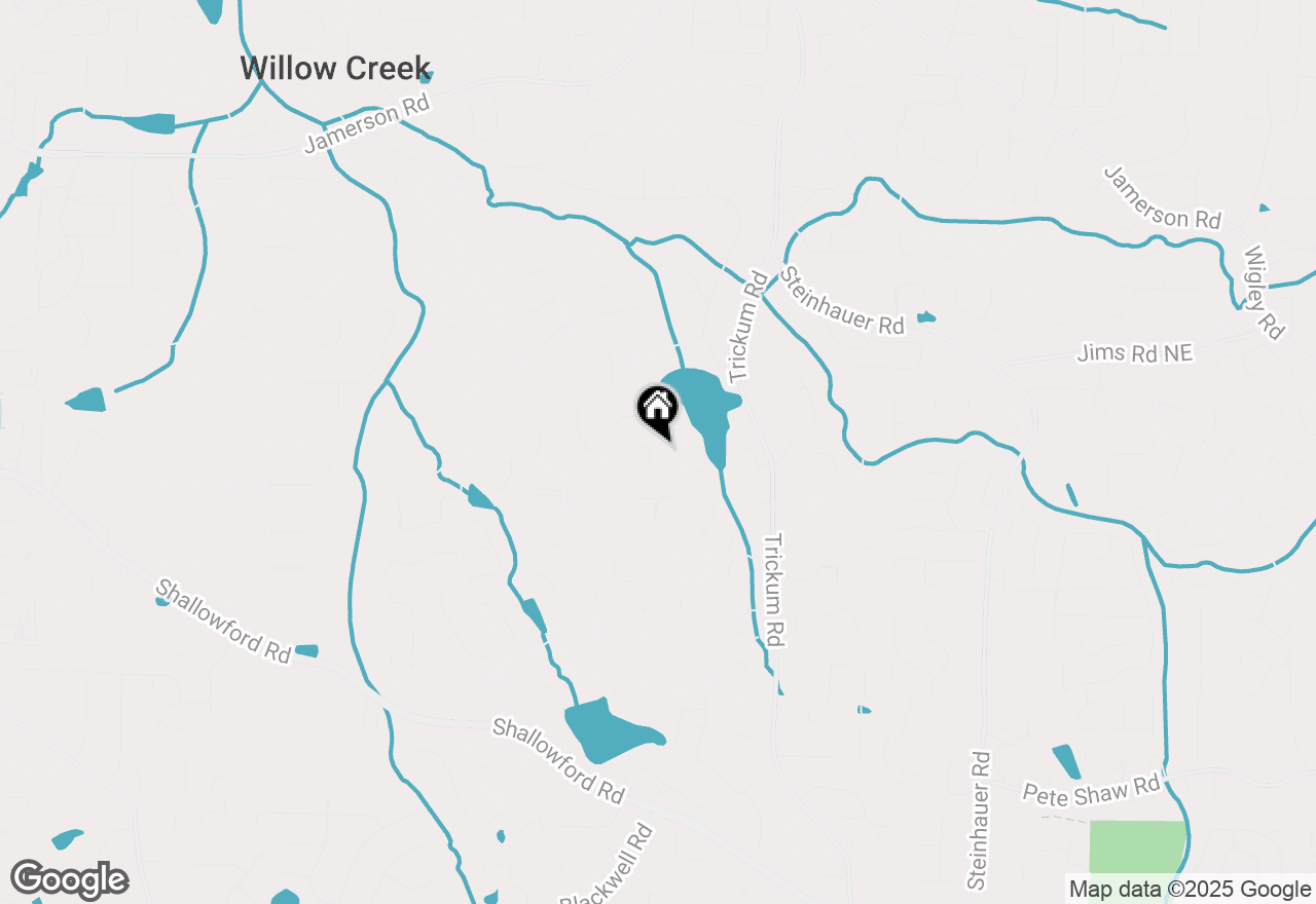 Map of 4362 S Landing Trail, Marietta, GA 30066