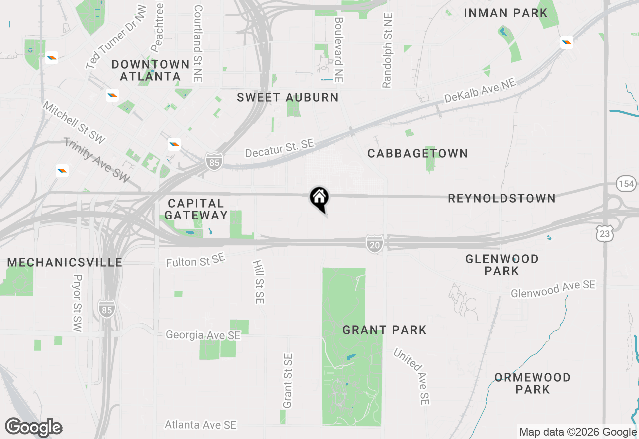 Map of 351 Cherokee Avenue Se #6, Atlanta, GA 30312