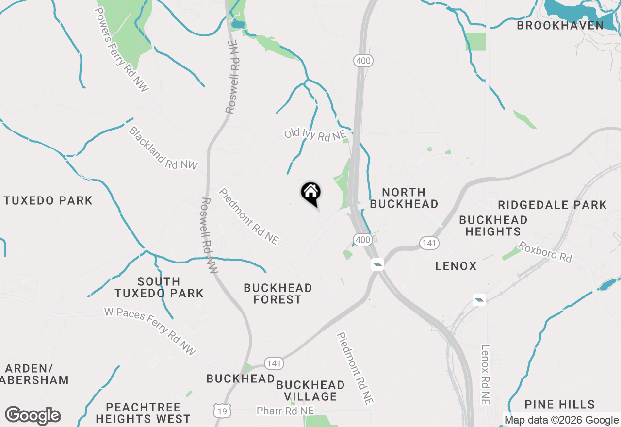 Map of 52 Ivy Chase Ne, Atlanta, GA 30342