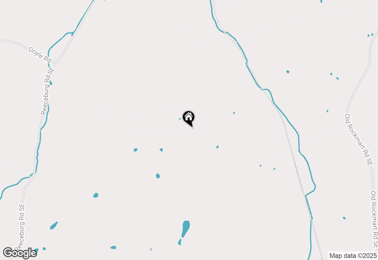 Map of 673 Burkhalter Road Se, Silver Creek, GA 30173