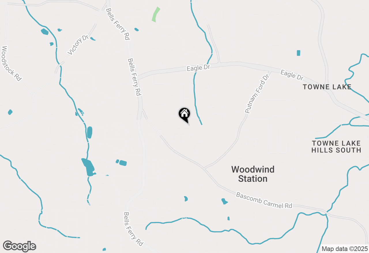 Map of 243 Cordova Street, Woodstock, GA 30189