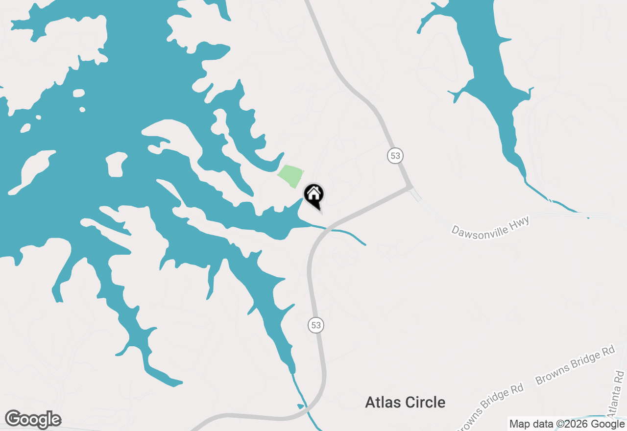 Map of 1971 Beechwood Boulevard Nw, Gainesville, GA 30504