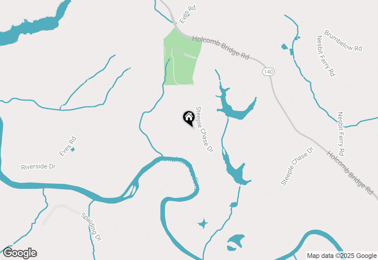Map of 8765 River Bluff Lane, Roswell, GA 30076