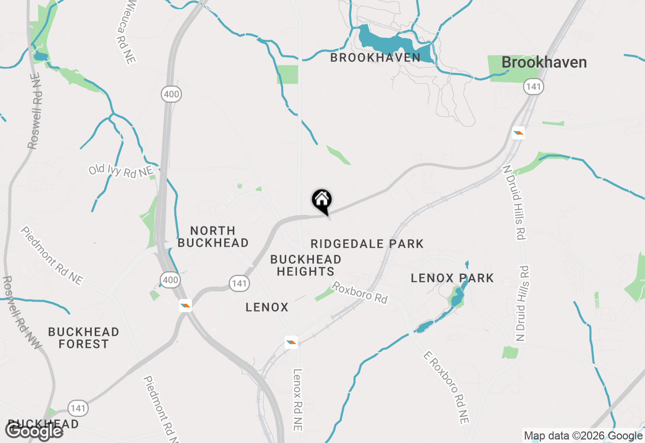 Map of 3657 Peachtree Road Ne #9-A, Atlanta, GA 30305