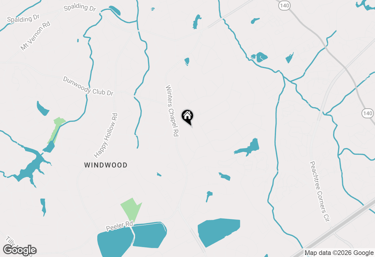 Map of 5264 Arrie Way, Atlanta, GA 30360