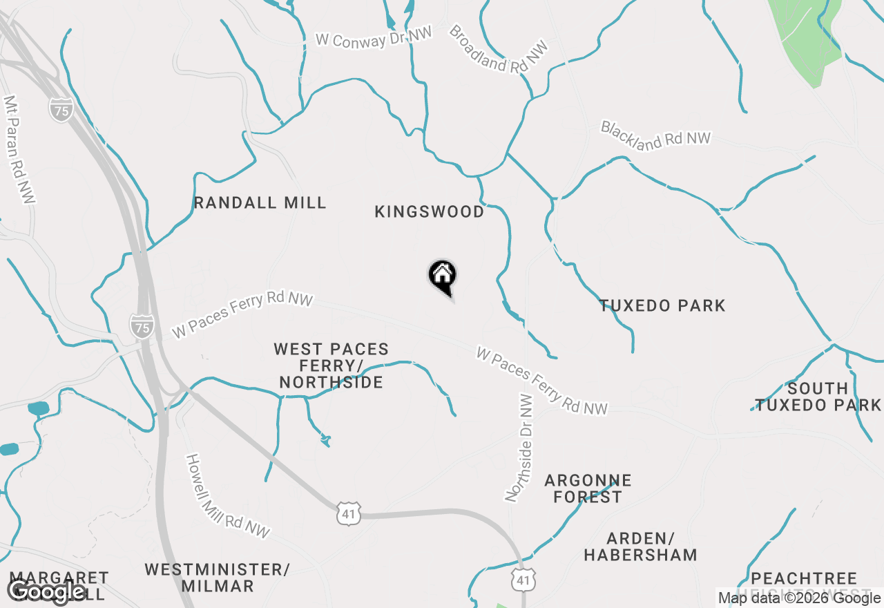 Map of 770 Kings Way Nw, Atlanta, GA 30327
