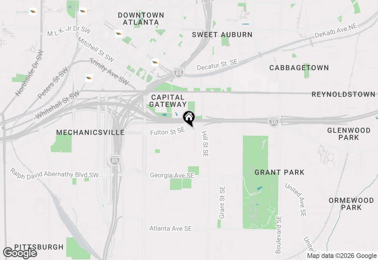 Map of 458 Connally Street Se, Atlanta, GA 30312