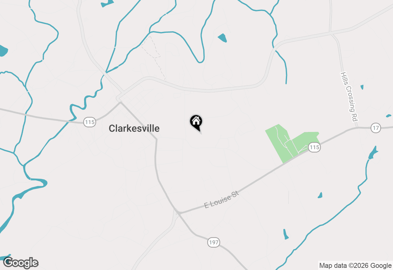 Map of 158 Gabrels Drive, Clarkesville, GA 30523