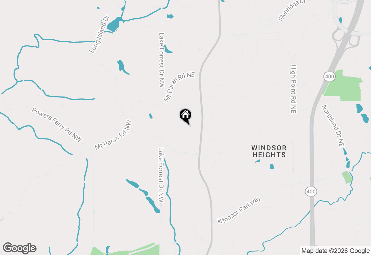 Map of 109 Spruell Springs Road, Atlanta, GA 30342
