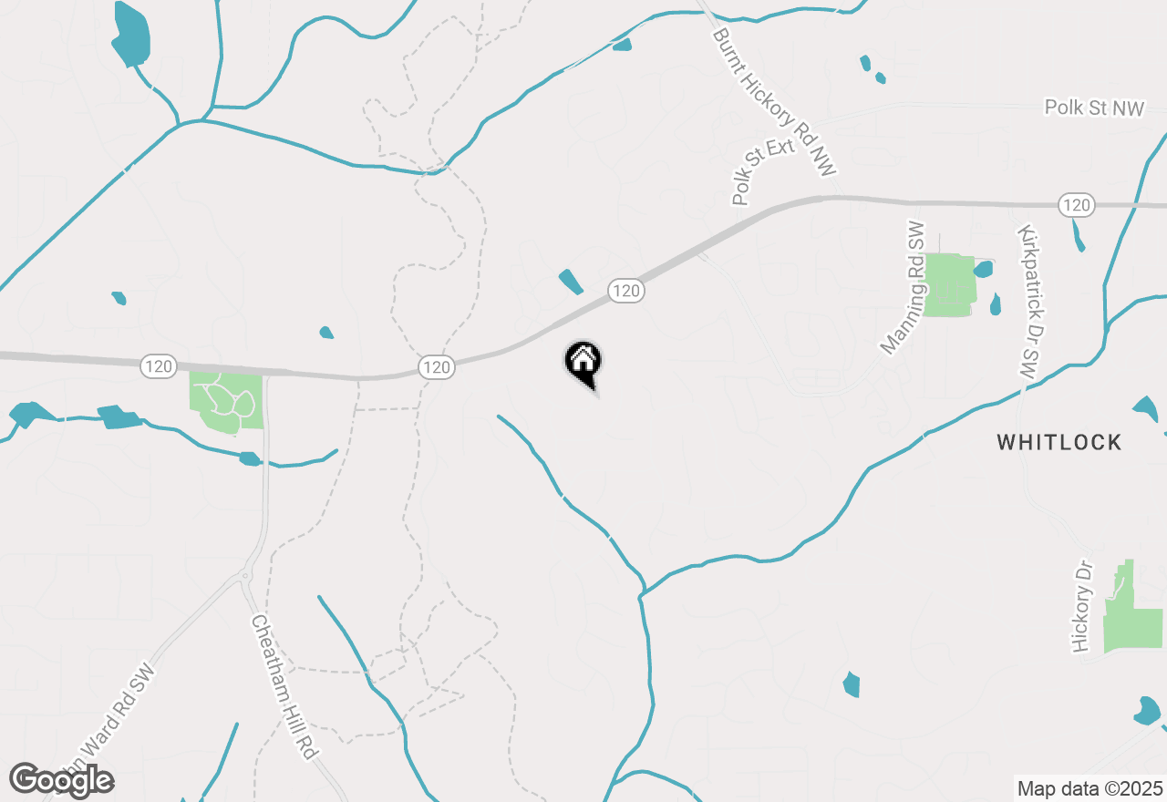 Map of 1412 Dallas Circle Sw, Marietta, GA 30064