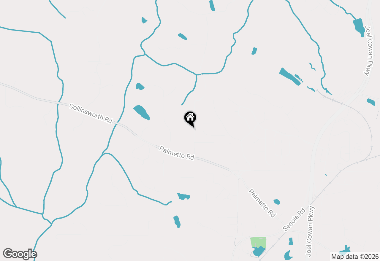 Map of 146 Trickum Creek Road, Tyrone, GA 30290