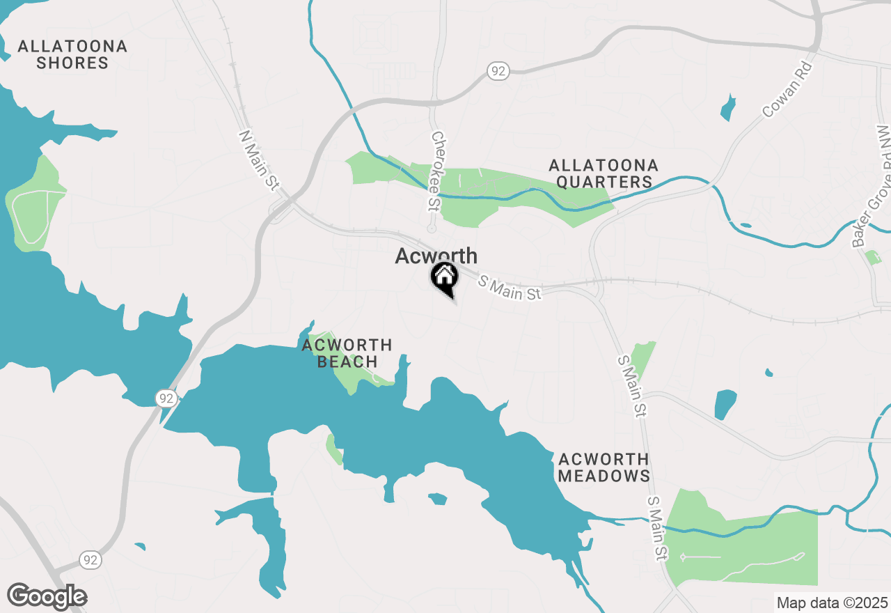 Map of 4462 Lemon Street #2, Acworth, GA 30101