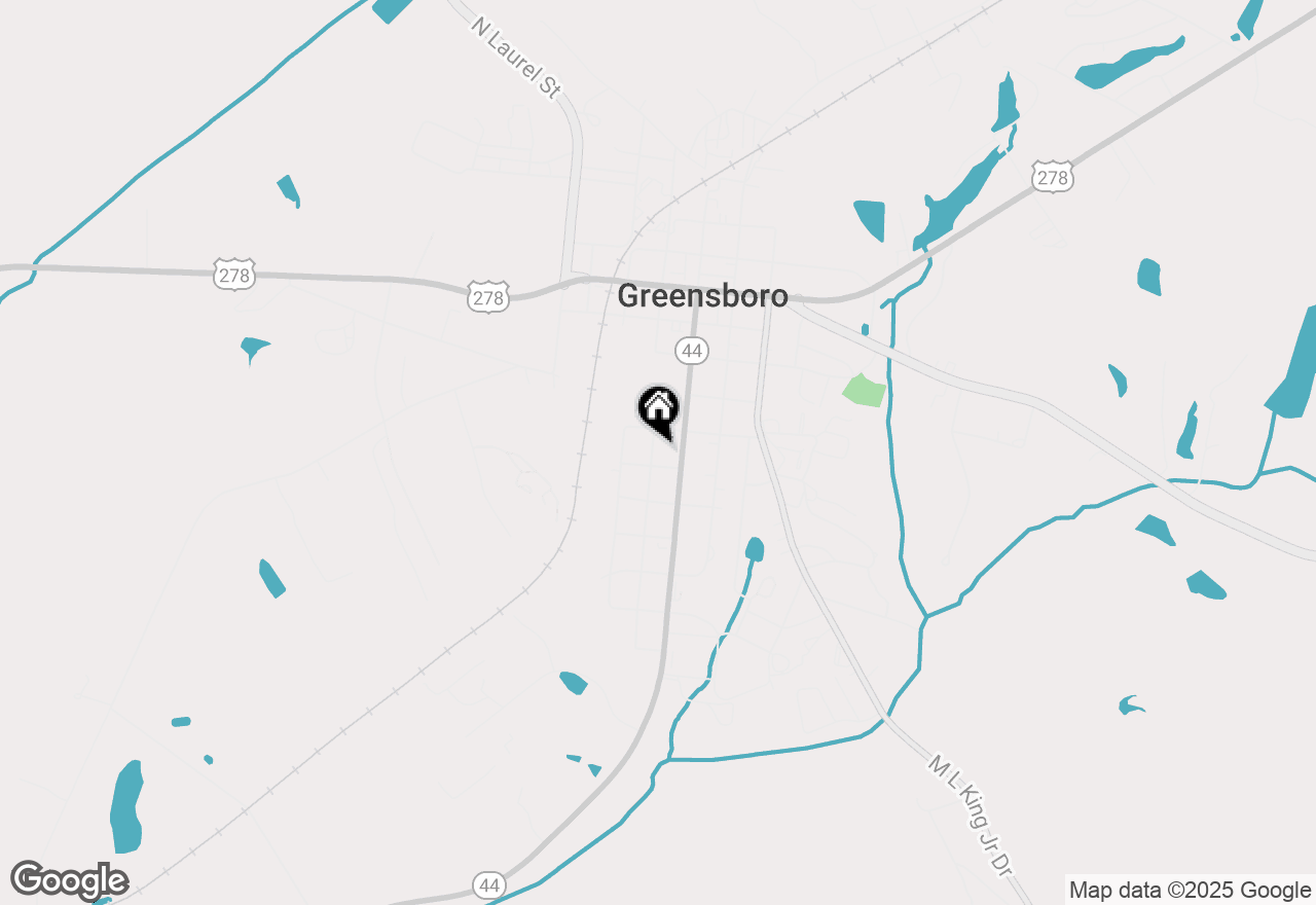 Map of 506 S West Street, Greensboro, GA 30642