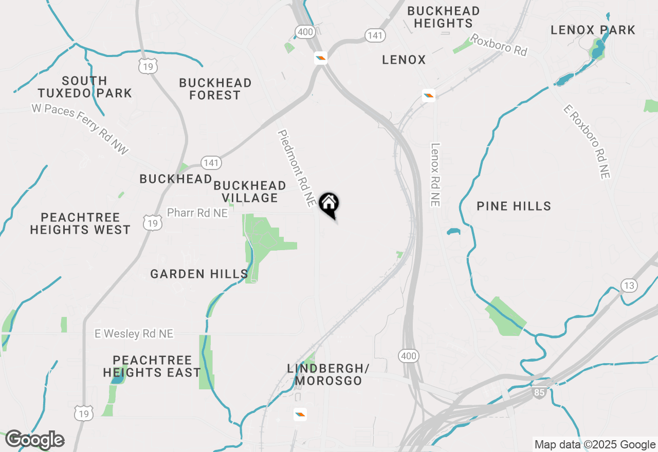 Map of 604 Timm Valley Road Ne #A, Atlanta, GA 30305