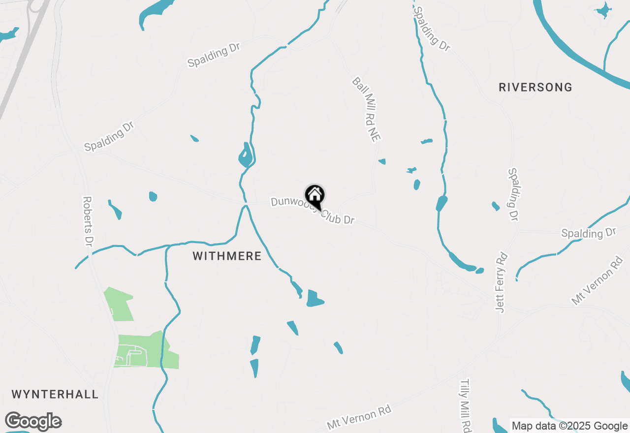 Map of 5480 Woodsong Trail #2, Dunwoody, GA 30338