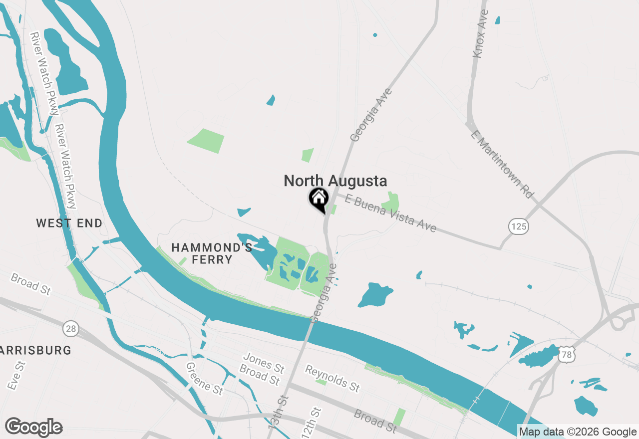 Map of 220 Georgia Avenue, North Augusta, SC 29841