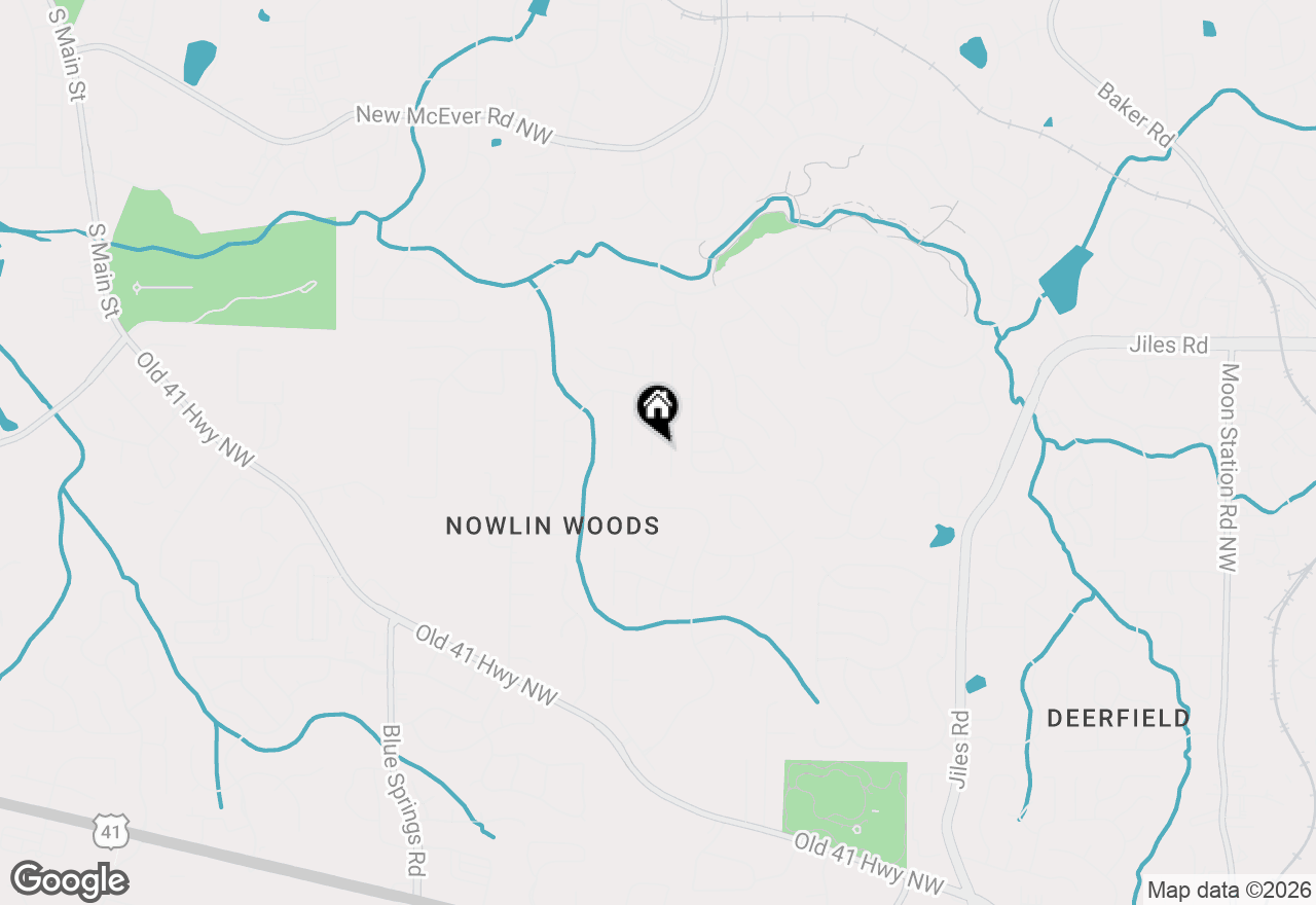 Map of 3780 Harris Boulevard Nw, Kennesaw, GA 30144