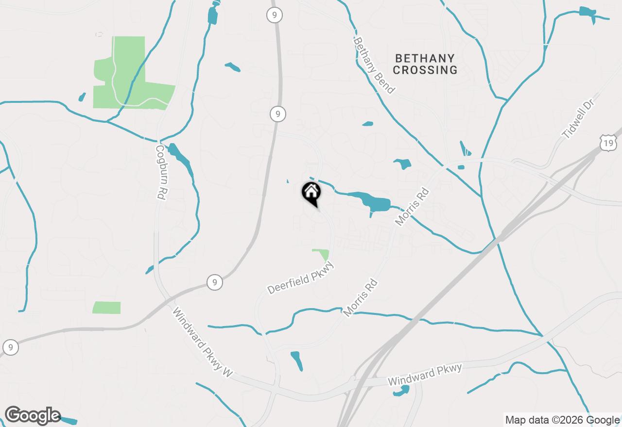 Map of 238 Edinburgh Court, Milton, GA 30004