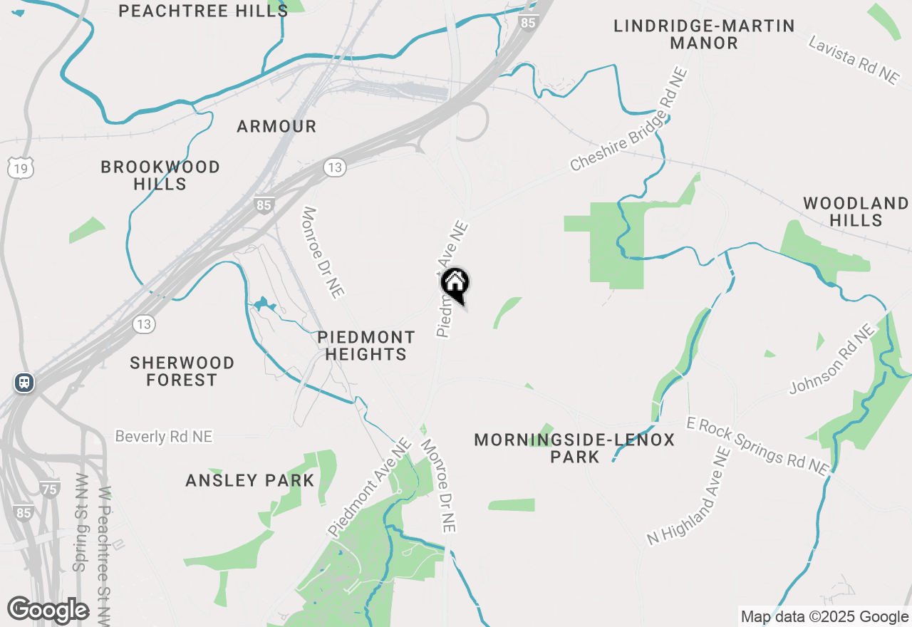 Map of 1766 Beckham Place Ne #49, Atlanta, GA 30324