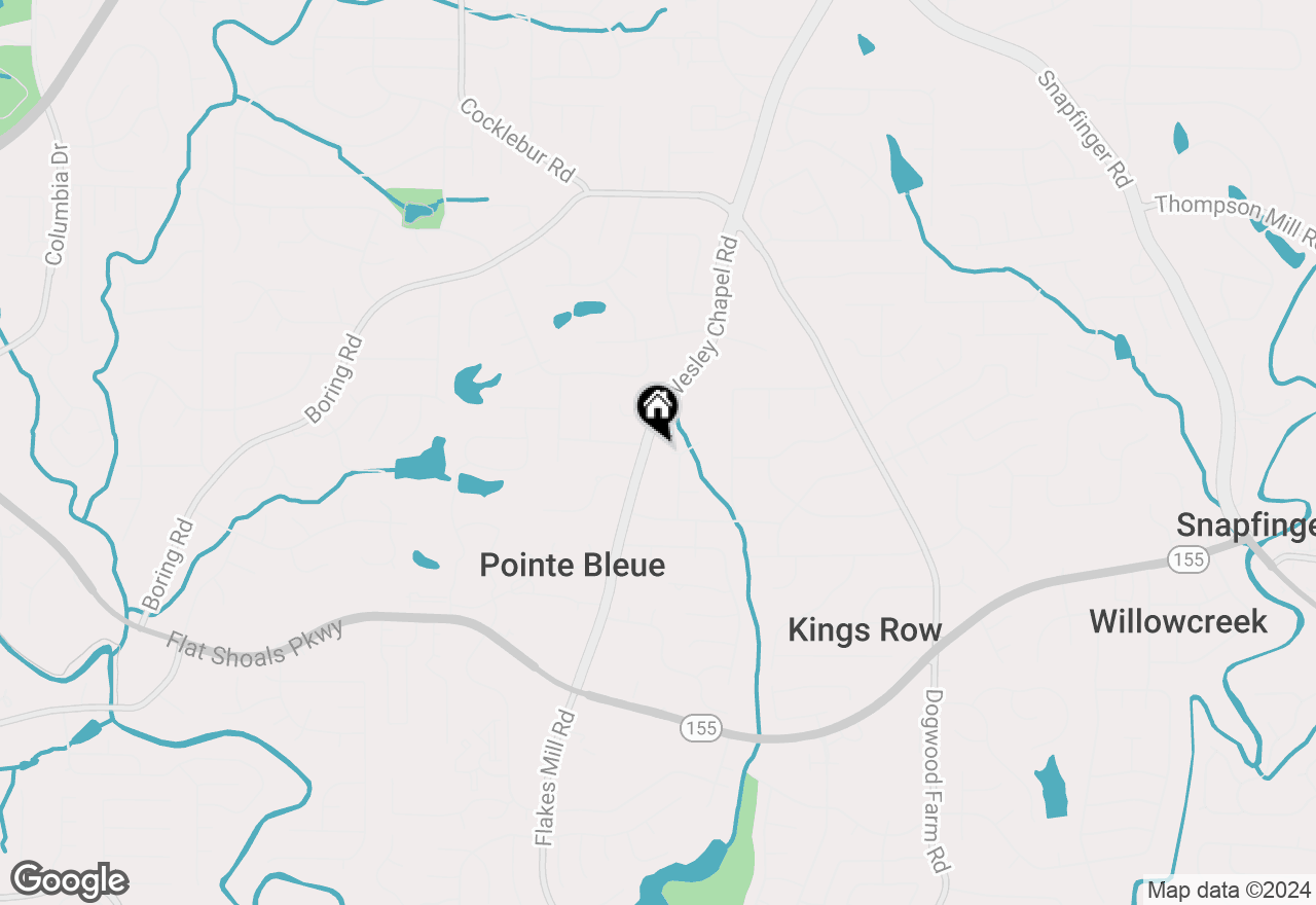 Map of 3354 Wesley Chapel Road, Decatur, GA 30034