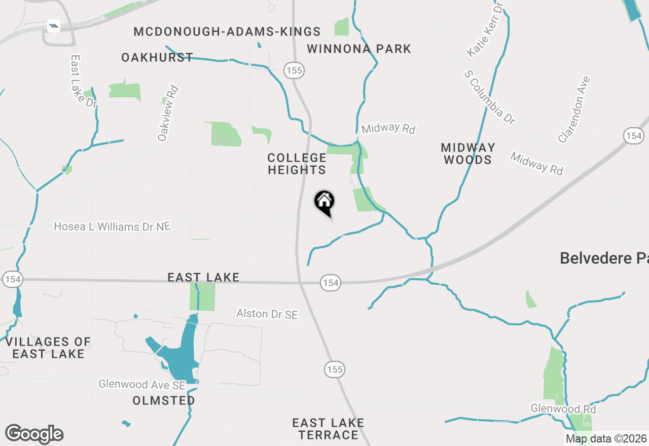 Map of 431 Chevelle Lane, Decatur, GA 30030