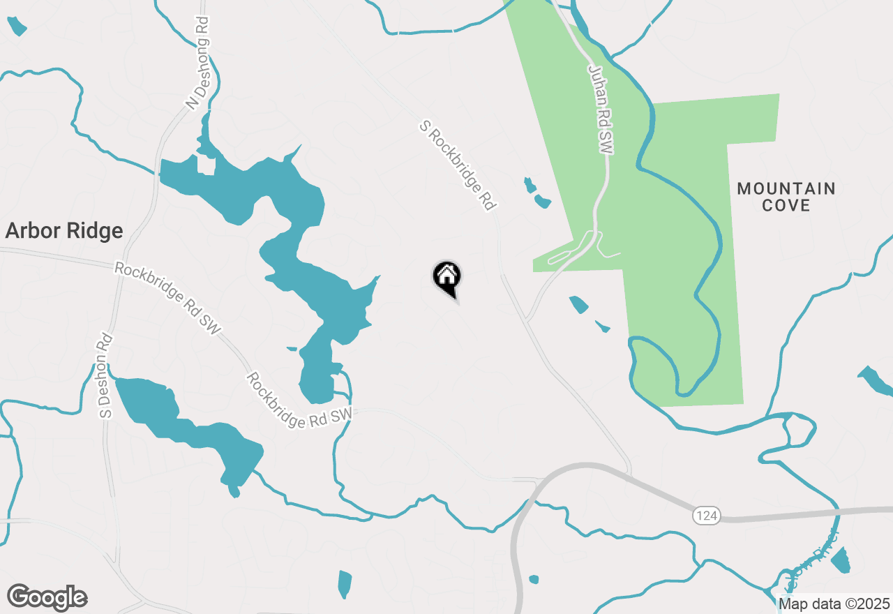 Map of 227 Scenic View Lane, Stone Mountain, GA 30087