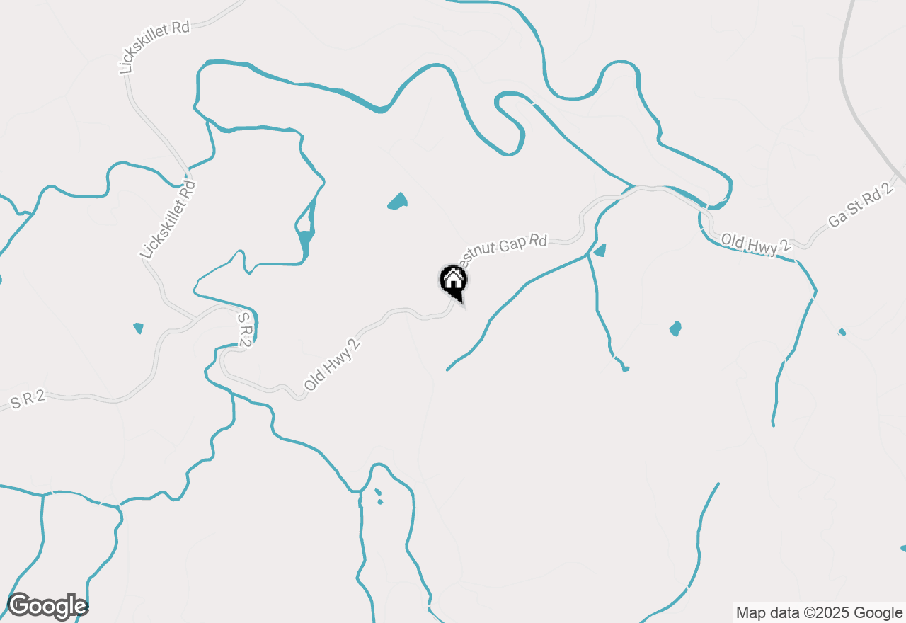Map of 22.5 ac Hwy 2, Blue Ridge, GA 30513