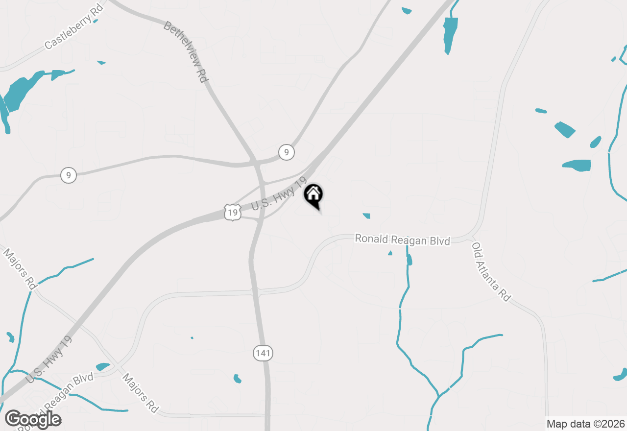 Map of 3211 Orwell Way #4407, Cumming, GA 30041