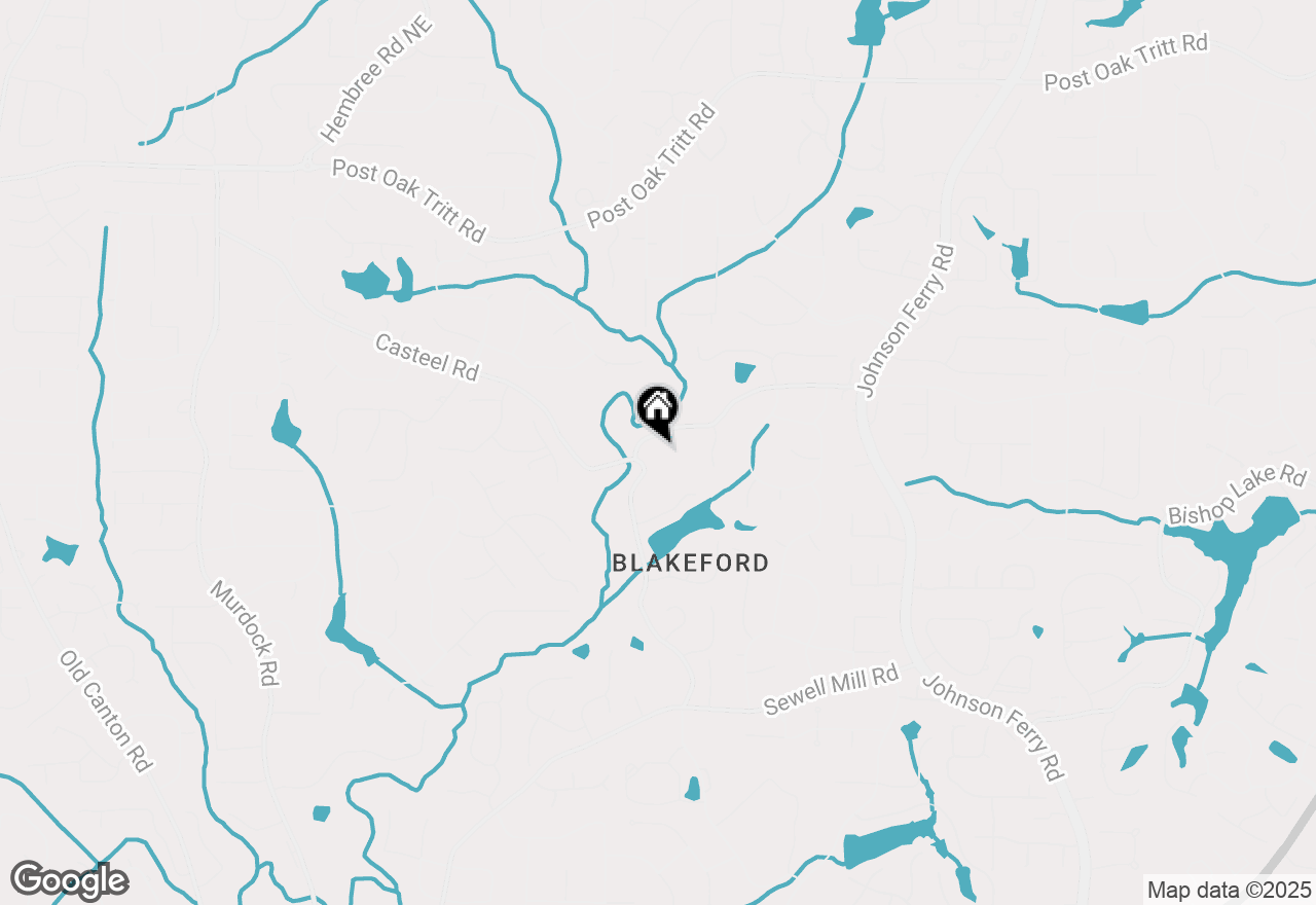 Map of 3650 Oak Lane, Marietta, GA 30062