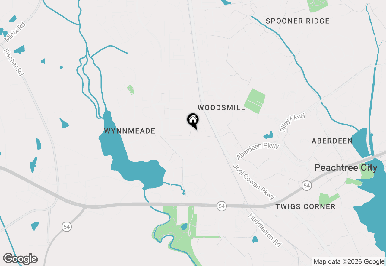 Map of 707 Bostonian Trace, Peachtree City, GA 30269