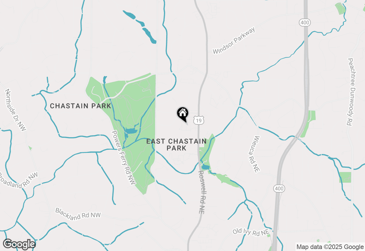 Map of 9 Queen Victoria Place Ne, Atlanta, GA 30342