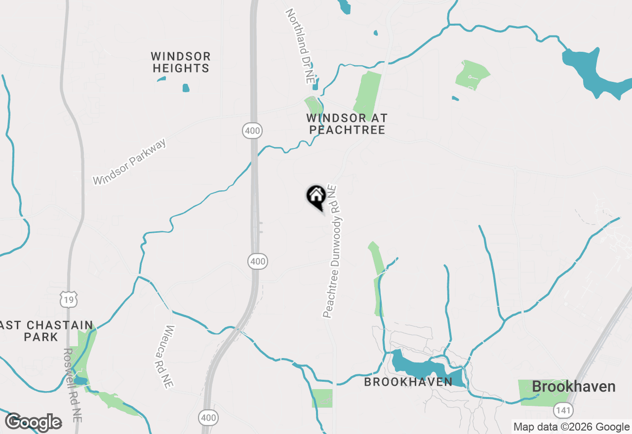 Map of 810 Kenry Court, Atlanta, GA 30342