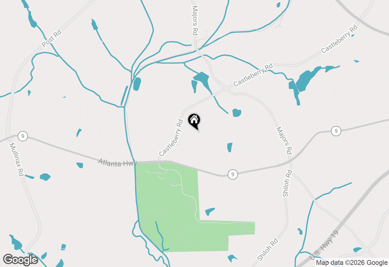 Map of 4345 Murray Park Drive, Cumming, GA 30040