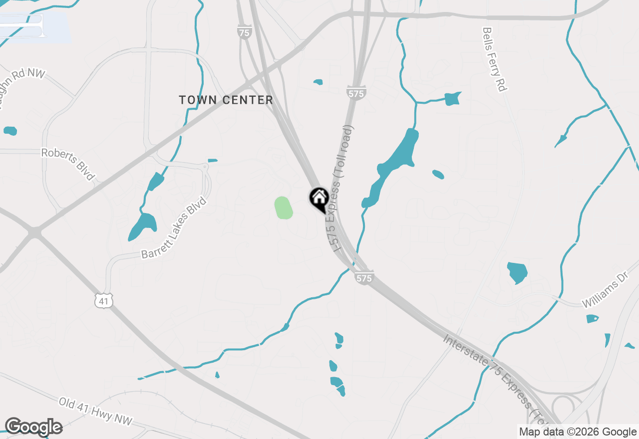 Map of 1954 Shiloh Valley Trail Nw, Kennesaw, GA 30144