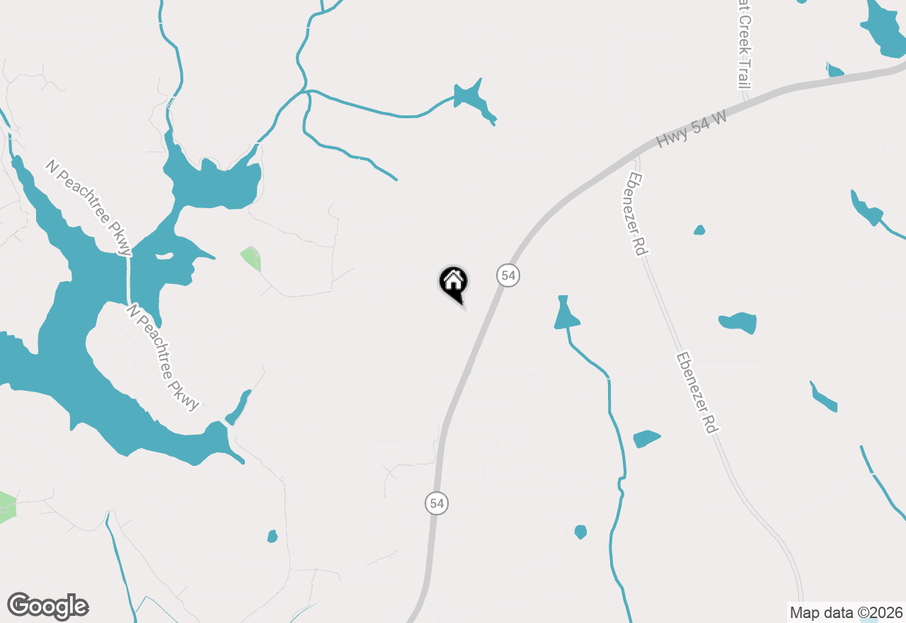 Map of 806 Magnolia Walk, Peachtree City, GA 30269