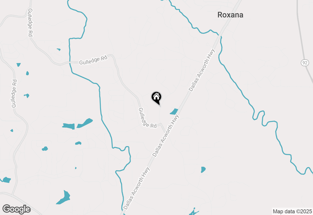 Map of 249 Frey Road, Dallas, GA 30132