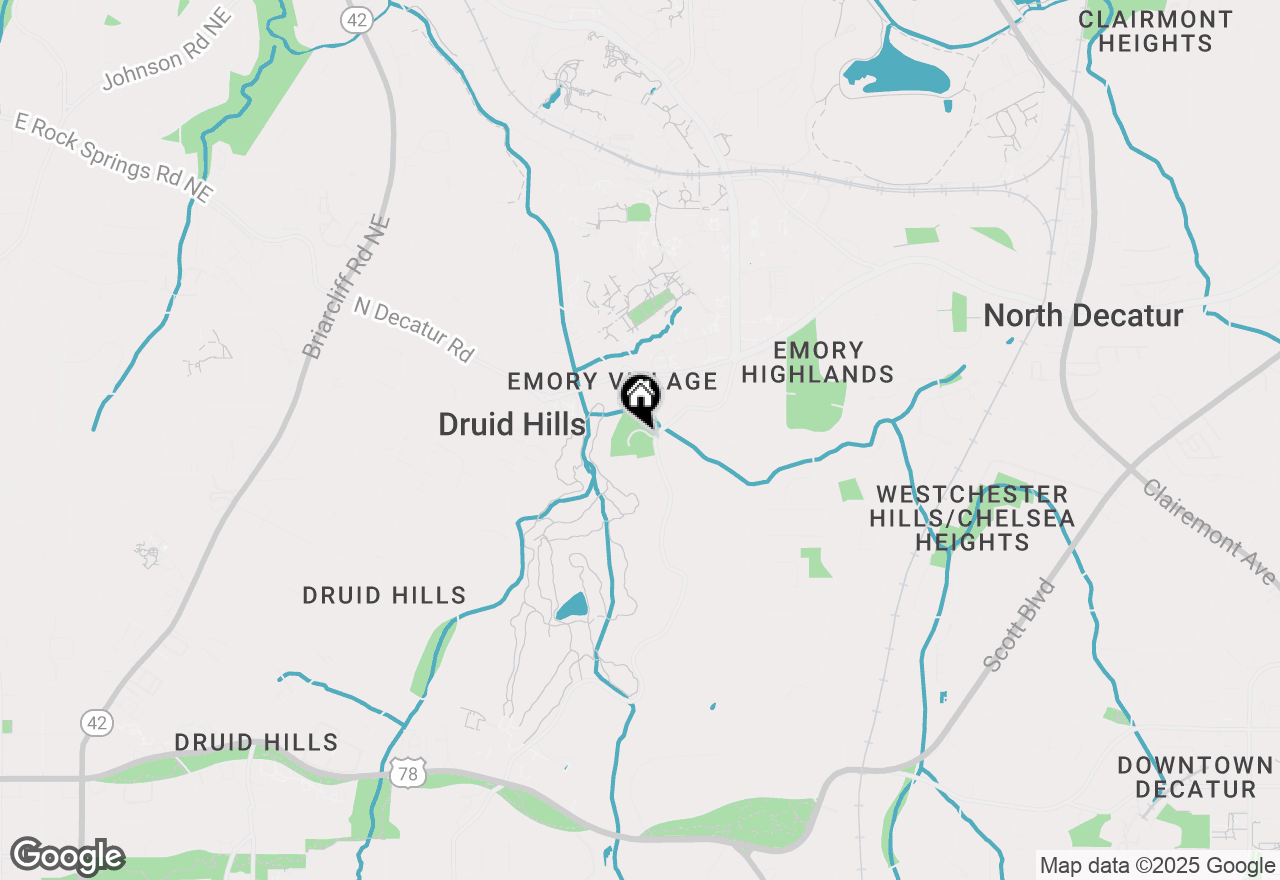 Map of 1603 Clifton Ridge, Atlanta, GA 30307
