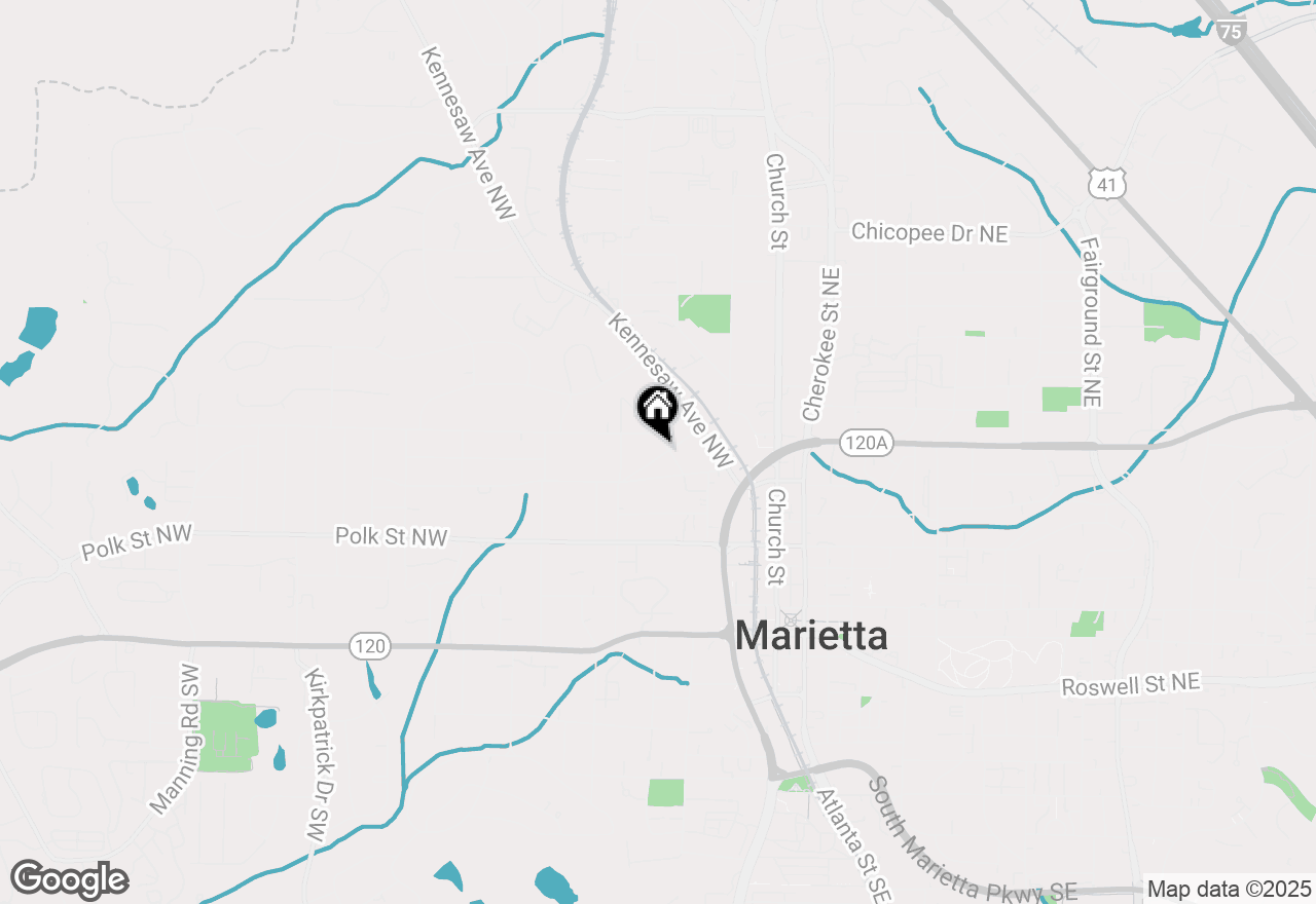 Map of 94 Holland Street Nw, Marietta, GA 30064