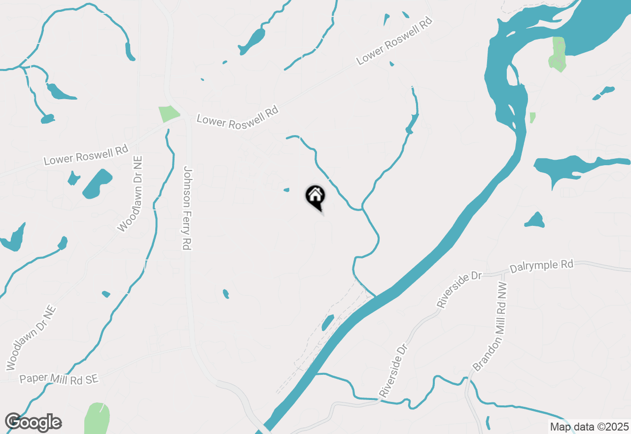 Map of 557 Gramercy Drive, Marietta, GA 30068