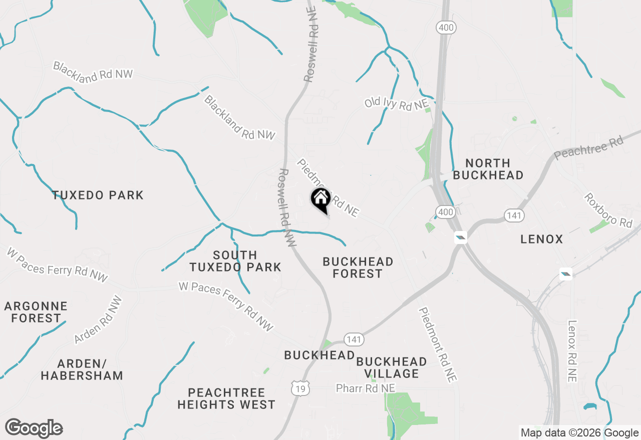 Map of 3530 Piedmont Road Ne #F2, Atlanta, GA 30305