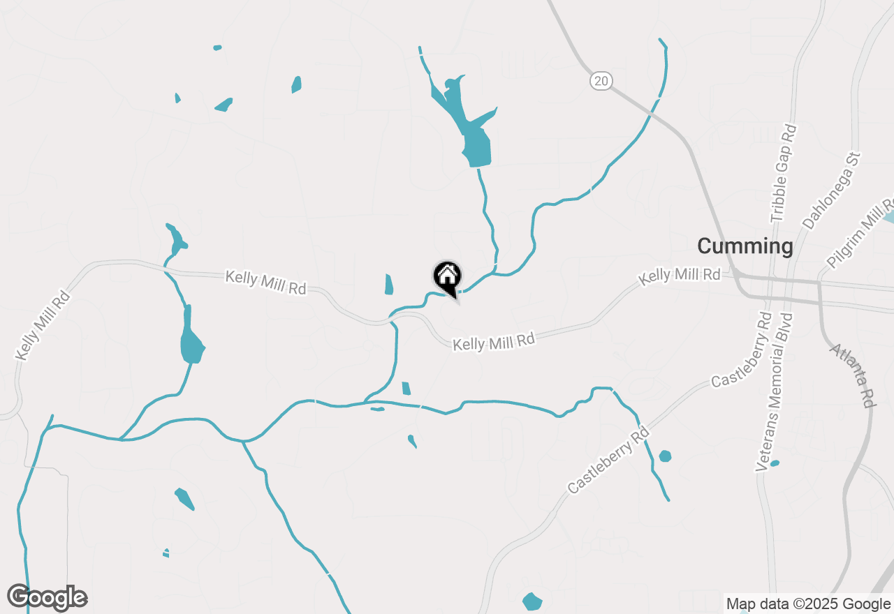 Map of 690 Sienna Drive, Cumming, GA 30040