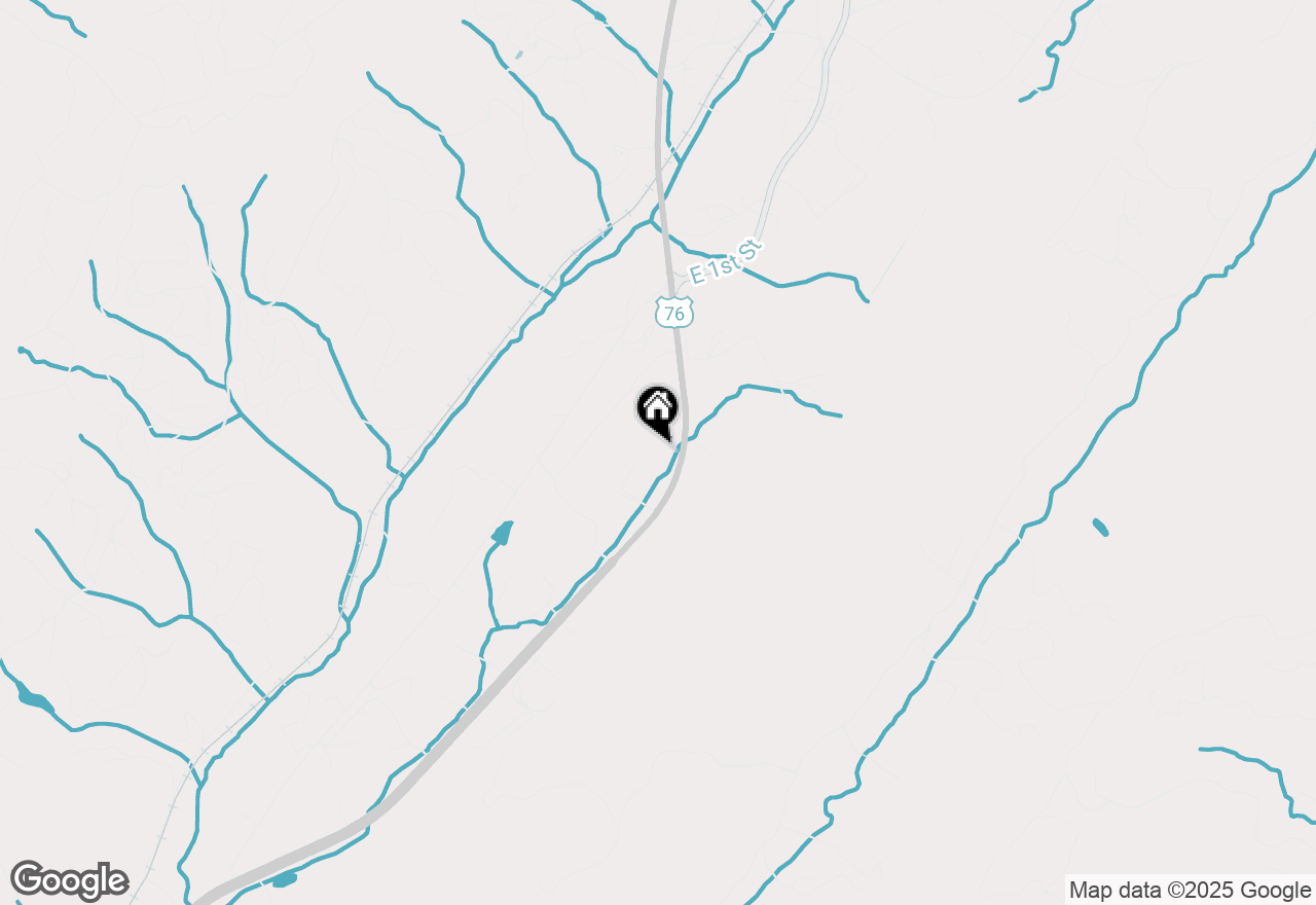 Map of 1665 Appalachian Hwy, Blue Ridge, GA 30513